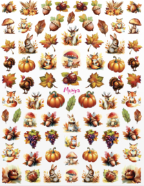 Moyra  Autumn sticker no.23