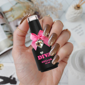 DIVA Gellak Beauty Brown 10 ml  #G
