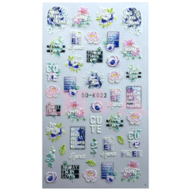 Design Sticker 94 5D Art