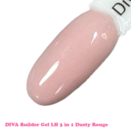 DIVA Builder Gel LOW HEAT 3-in-1 Dusty Rouge 15 ml