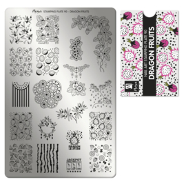 Moyra Stamping Plaat 90 Dragon Fruit