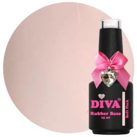 DIVA Rubber Basecoat Soft Pink 15 ml