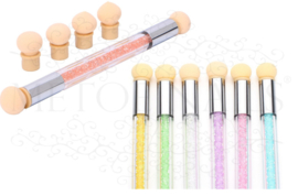 Diva Stippling Ombre&Pigment Tool Crystal