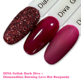 Diamondline Burning Love Hot Burgundy