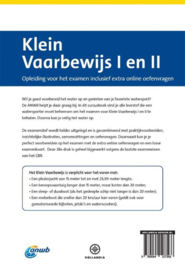 ANWB - Cursusboek Klein Vaarbewijs I en II + Online Examentraining