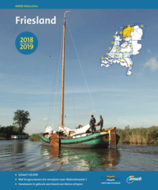ANWB Wateratlas Friesland 2018/2019