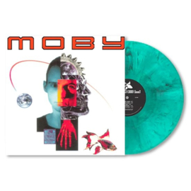 Moby: Moby (Limited Numbered Edition) (Black & White Marble On Blue Vinyl)
