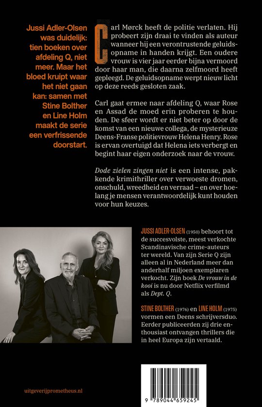 Jussie Adler Olsen ; Dode zielen zingen niet