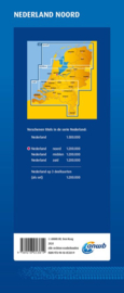 ANWB Wegenkaart - Wegenkaart Nederland Noord