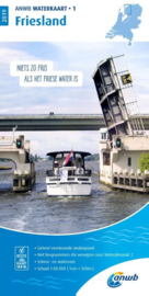 ANWB waterkaart 1 - Friesland