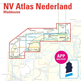 NV Charts Atlas NL2 Waddenzee 2025