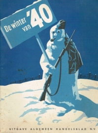 De winter van '40. Uitgave Algemeen Handelsblad N.V.