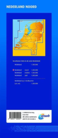 ANWB wegenkaart - Nederland noord 1:200000