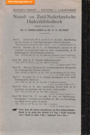 Kooy Dz van der, T. ; De taal van Hindeloopen