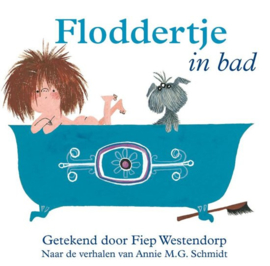 Floddertje in bad (badboek)