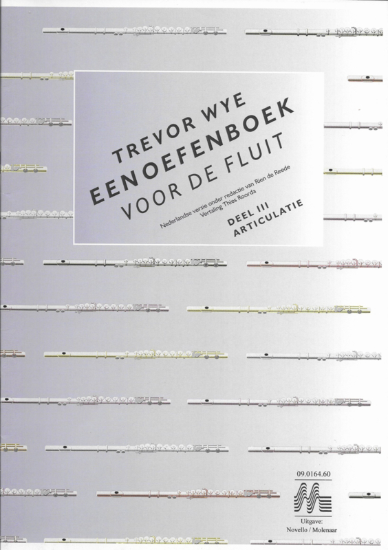 Oefenboek voor de Fluit Vol. 3 Articulatie