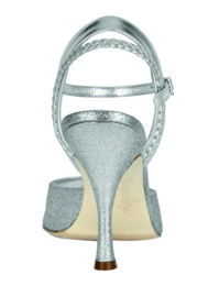 *TAN-A2-New Glitter Argento-9cm (40)