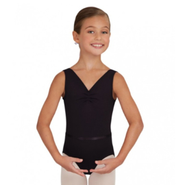 *CAP-TC0002C-Vneck PF Leotard-Kids