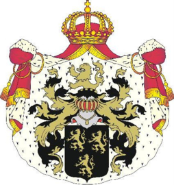 Adellijke titel: Hertog(in) van Beauluna -  met borstster en pin