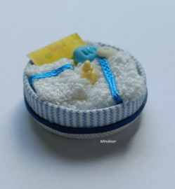 Babymandje - blauw