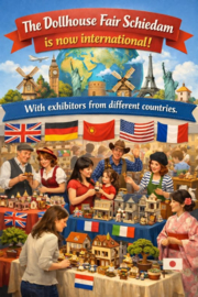 Zaterdag 27 juni - Poppenhuisbeurs Schiedam