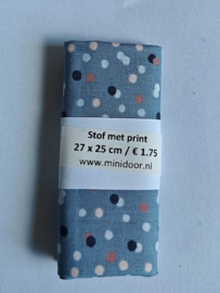 stof met bloemmotief
