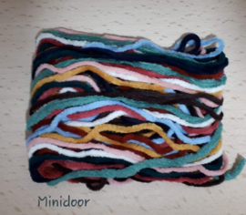 Chenille draad - Mix zakje 10 x 1 meter