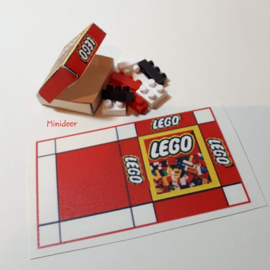 Lego doos (print)