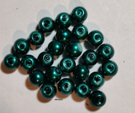 Glaskralen ø 6 mm - Blauw / Groen