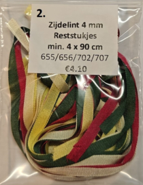 Zijdelint 4 mm - 4 x 90 cm