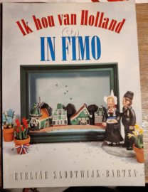Boek: Ik hou van Holland in Fimo(2e hands)
