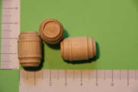 750/23 Houten vaatje 15x23mm