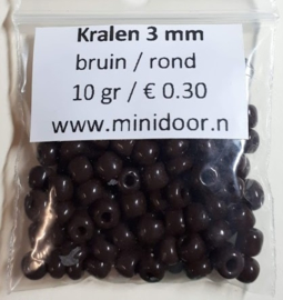 Kralen ø 3 mm