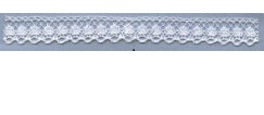 04. Fine Cotton Lace - Wit