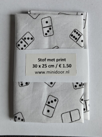 stof met dominostenen