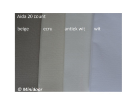 Aida 20 count - Beige