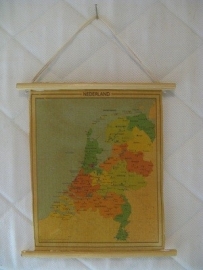 Landkaart van Nederland (zelf maken)