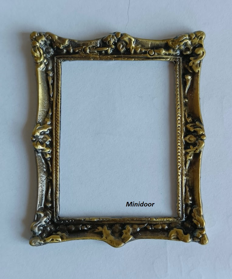 Schilderijlijst - Antiek / metaal
