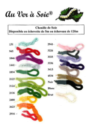 CHENILLE ZIJDE