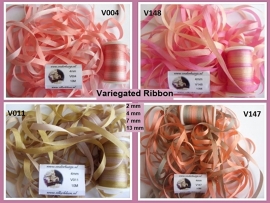 Silk Ribbon Variegated - 3 m x 2 mm 