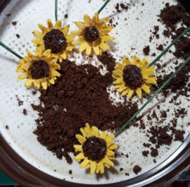 Bloemen: Zonnebloemen (zelf maken)