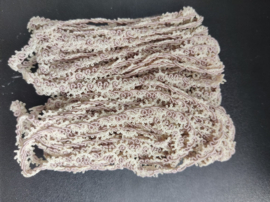 Twisted Picot - Ivoor / Taupe