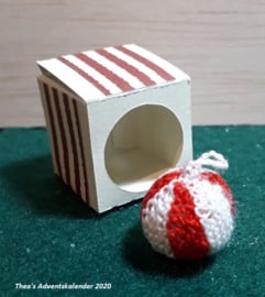 Gebreide Kerstbal (zelf maken)