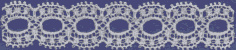 Cotton Lace, Ribbon Eyelet 47 - Ivory