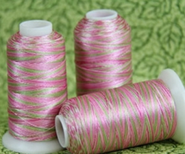 Multicolor Variegated Cotton Thread