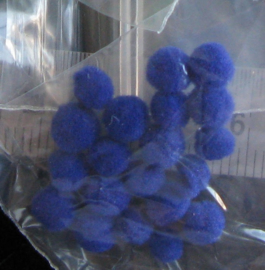 Pompons 3 mm - donkerblauw