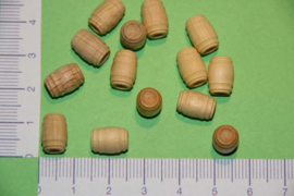749/10 Houten vaatje 8x10mm