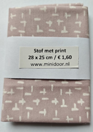 Stof met Print