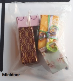 3 Kerstcadeautjes + 1 Tasje