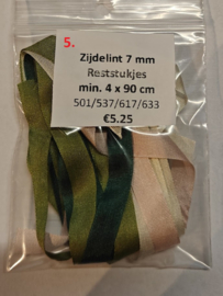 Zijdelint 7 mm - 4 x 90 cm